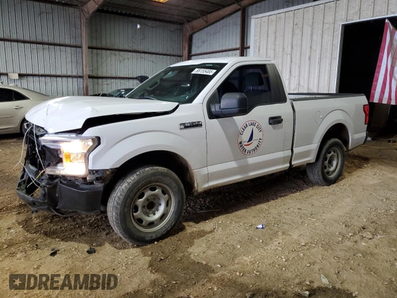 2018 Ford F-150 XL with VIN 1FTMF1C57JKC88473, listed as a Copart auction lot 88155485 with 89,830 mi miles and Salvage title. Bid and sale history available at DreamBid. Image 1.