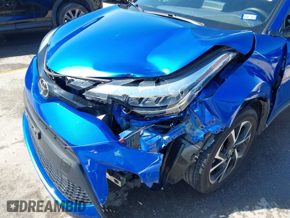 2021 Toyota C-HR LE z VIN NMTKHMBX0MR129151, wystawiony jako IAAI lot #41990301 z przebiegiem 25 277 mil mil oraz . Historia ofert i sprzedaży dostępna na DreamBid. Obrazek 6.
