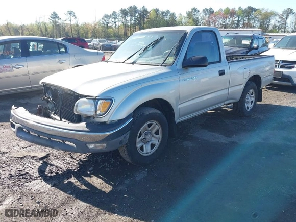 2003 Toyota Tacoma with VIN 5TENL42N03Z269410, listed as a IAAI auction lot 42002987 with 214,782 mi miles. Bid and sale history available at carsss.com. Image 2.