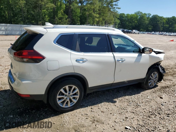 2017 Nissan Rogue SV with VIN KNMAT2MV2HP595790, listed as a Copart auction lot 55877705 with 42,816 mi miles and Salvage title. Bid and sale history available at DreamBid. Image 3.