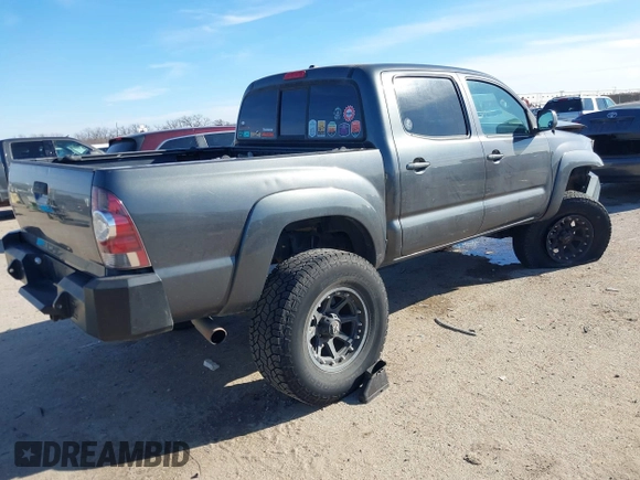 2011 Toyota Tacoma PreRunner with VIN 3TMJU4GNXBM119014, listed as a IAAI auction lot 41353762 with 151,375 mi miles and . Bid and sale history available at DreamBid. Image 4.