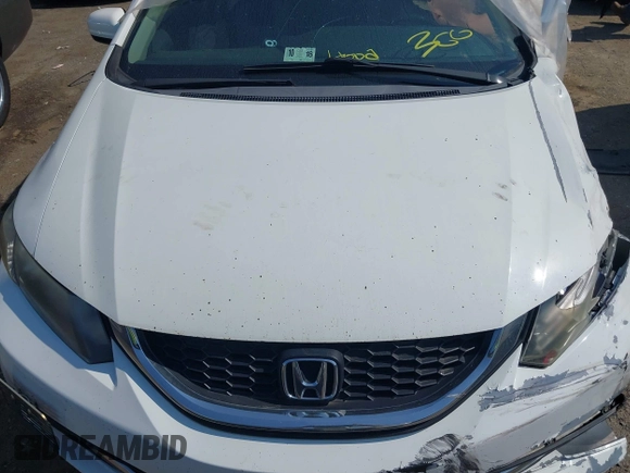 2014 Honda Civic LX z VIN 2HGFB2F57EH531932, wystawiony jako IAAI lot #40110837 z przebiegiem Nie podano mil oraz . Historia ofert i sprzedaży dostępna na DreamBid. Obrazek 10.
