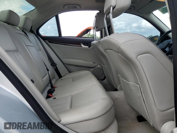 2014 Mercedes-Benz C 250 Sport with VIN WDDGF4HB1EA950028, listed as a Copart auction lot 58206825 with 105,523 mi miles and Salvage title. Bid and sale history available at DreamBid. Image 10.