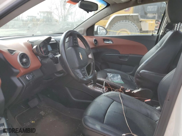 2015 Chevrolet Sonic LTZ with VIN 1G1JE5SB5F4121490, listed as a Copart auction lot 49244125 with 97,042 mi miles and Salvage Title. Bid and sale history available at carsss.com. Image 7.
