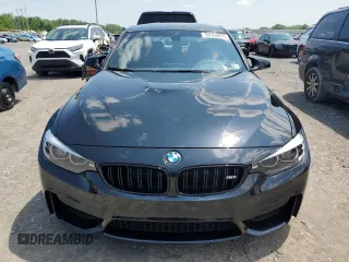 2018 BMW M3 z VIN WBS8M9C57J5L00408, wystawiony jako Copart lot #59763855 z przebiegiem 33 357 mil mil oraz Szkoda całkowita • Salvage title. Historia ofert i sprzedaży dostępna na DreamBid. Obrazek 5.
