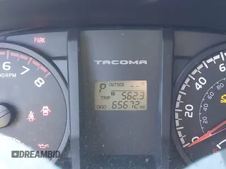 2016 Toyota Tacoma SR5 with VIN 5TFAX5GNXGX073358, listed as a IAAI auction lot 41400235 with 65,672 mi miles and . Bid and sale history available at DreamBid. Image 15.