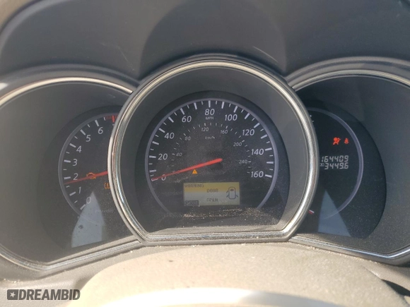 2011 Nissan Murano SV with VIN JN8AZ1MW2BW169892, listed as a Copart auction lot 46628735 with 164,409 mi miles and Salvage Title. Bid and sale history available at carsss.com. Image 9.