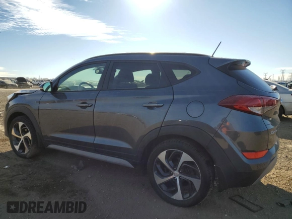 2017 Hyundai Tucson Value with VIN KM8J3CA27HU548767, listed as a Copart auction lot 83181904 with 35,314 mi miles and Salvage Title. Bid and sale history available at carsss.com. Image 2.