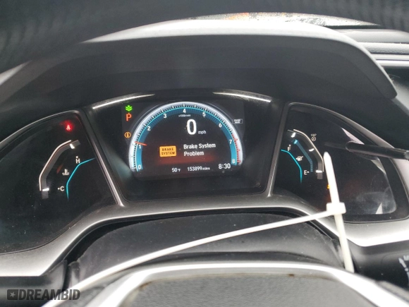 2018 Honda Civic Sedan EX with VIN 19XFC2F79JE032097, listed as a Copart auction lot 51179085 with 153,899 mi miles and Salvage Title. Bid and sale history available at carsss.com. Image 9.