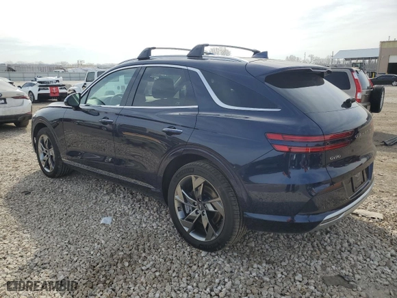 2024 Genesis Electrified GV70 Advanced with VIN 5NMMCET16RH001337, listed as a Copart auction lot 46822774 with 605 mi miles and Salvage Title. Bid and sale history available at carsss.com. Image 2.