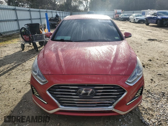 2018 Hyundai Sonata Sport with VIN 5NPE34AF6JH652245, listed as a Copart auction lot 49979625 with 142,679 mi miles and Salvage Title. Bid and sale history available at carsss.com. Image 5.