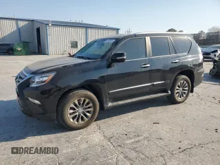 2015 Lexus GX 460 Luxury с VIN JTJJM7FX9F5105117, выставлен на аукционе Copart как лот 50389985 с пробегом 79 305 миль миль и Списание • Salvage title. История ставок и продаж доступна на DreamBid. Изображение 1.