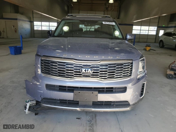 2021 Kia Telluride S with VIN 5XYP6DHC3MG160988, listed as a Copart auction lot 46752635 with 71,126 mi miles and Salvage Title. Bid and sale history available at carsss.com. Image 5.