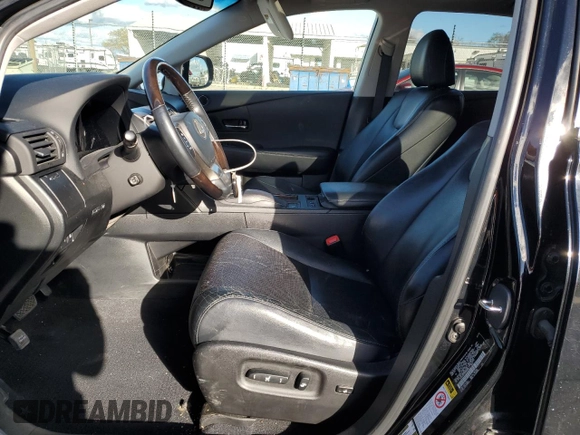 2013 Lexus RX 350 with VIN 2T2ZK1BA7DC095287, listed as a Copart auction lot 47789855 with 110,385 mi miles and Salvage Title. Bid and sale history available at DreamBid. Image 7.
