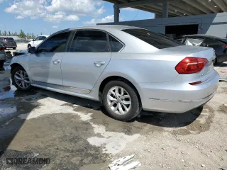 2016 Volkswagen Passat 1.8T S with VIN 1VWAS7A35GC048454, listed as a Copart auction lot 50901155 with 83,541 mi miles and Salvage Title. Bid and sale history available at carsss.com. Image 2.