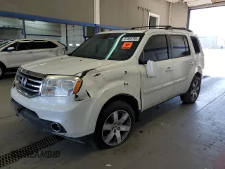 2014 Honda Pilot Touring z VIN 5FNYF4H99EB011079, wystawiony jako Copart lot #57869765 z przebiegiem Nie podano mil oraz Szkody całkowita. Historia ofert i sprzedaży dostępna na DreamBid. Obrazek 1.