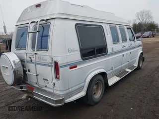 1991 Ford Econoline Cargo with VIN 1FDEE14H6MHA05266, listed as a IAAI auction lot 41538798 with 133,537 mi miles and . Bid and sale history available at DreamBid. Image 4.