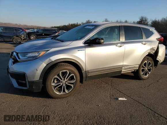 2020 Honda CR-V EX with VIN 7FART6H51LE001198, listed as a Copart auction lot 42023135 with 48,910 mi miles and Salvage Title. Bid and sale history available at DreamBid. Image 1.