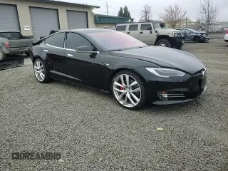 2018 Tesla Model S 75D with VIN 5YJSA1E48JF265906, listed as a Copart auction lot 47886905 with 19,733 mi miles and Salvage Title. Bid and sale history available at DreamBid. Image 10.