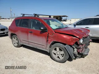 2009 Jeep Compass North with VIN 1J4FT47B29D109589, listed as a Copart auction lot 47480925 with 147,934 mi miles and Salvage Title. Bid and sale history available at carsss.com. Image 4.
