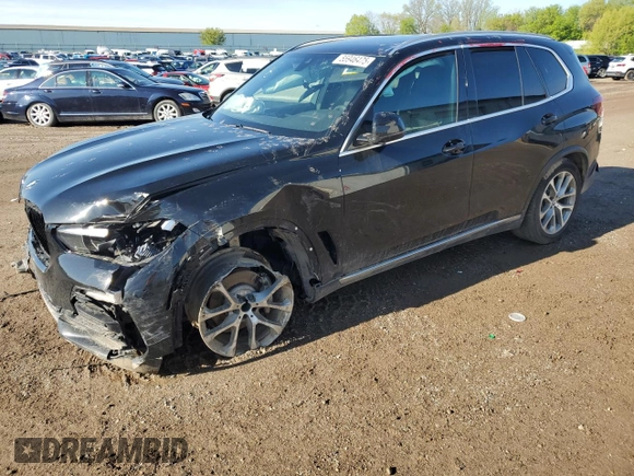 2020 BMW X5 xDrive40i with VIN 5UXCR6C00L9C81848, listed as a Copart auction lot 55946475 with Not provided miles and Non repairable. Bid and sale history available at DreamBid. Image 1.