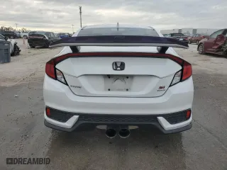2019 Honda Civic Si Coupe with VIN 2HGFC3A53KH755222, listed as a Copart auction lot 83695234 with 38,654 mi miles and Salvage Title. Bid and sale history available at carsss.com. Image 6.