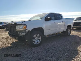 2017 GMC Canyon 2WD SLE with VIN 1GTG5CEN2H1142314, listed as a Copart auction lot 44445105 with 74,584 mi miles and Salvage Title. Bid and sale history available at carsss.com. Image 1.