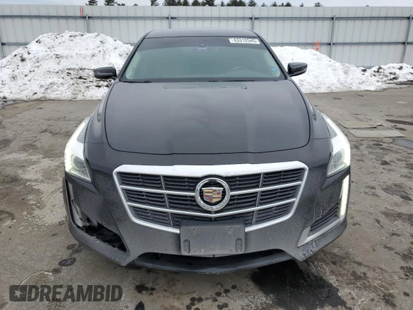 2014 Cadillac CTS AWD with VIN 1G6AW5SX6E0142793, listed as a Copart auction lot 43312545 with 101,124 mi miles and Salvage title. Bid and sale history available at DreamBid. Image 5.