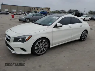 2017 Mercedes-Benz CLA 250 with VIN WDDSJ4EBXHN435183, listed as a Copart auction lot 46560534 with 51,458 mi miles and . Bid and sale history available at DreamBid. Image 1.