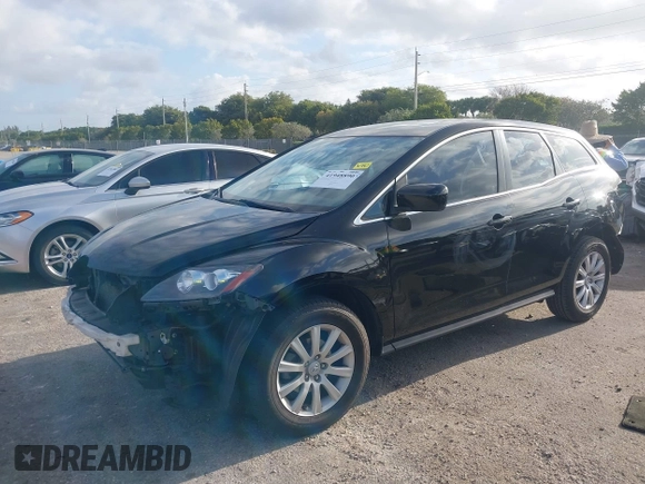 2010 Mazda CX-7 Sport with VIN JM3ER2W51A0310645, listed as a IAAI auction lot 41948890 with 139,777 mi miles. Bid and sale history available at carsss.com. Image 2.