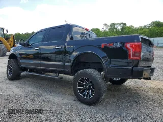 2017 Ford F-150 XL with VIN 1FTEW1EF0HFC80308, listed as a Copart auction lot 52505435 with 95,568 mi miles and Salvage title. Bid and sale history available at DreamBid. Image 2.