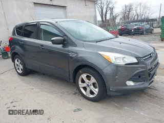2016 Ford Escape SE with VIN 1FMCU0G75GUC52555, listed as a IAAI auction lot 41837428 with 97,161 mi miles. Bid and sale history available at carsss.com. Image 1.