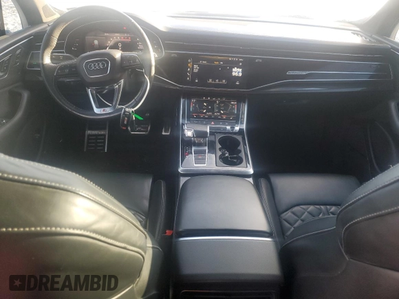 2020 Audi SQ7 z VIN WA1AWAF7XLD012144, wystawiony jako Copart lot #85508274 z przebiegiem 74 642 mil mil oraz Szkoda całkowita • Salvage title. Historia ofert i sprzedaży dostępna na DreamBid. Obrazek 8.