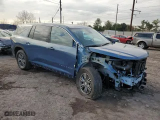 2024 Chevrolet Traverse FWD LS with VIN 1GNEREKS7RJ165467, listed as a Copart auction lot 79907104 with 2,526 mi miles and Salvage Title. Bid and sale history available at carsss.com. Image 4.