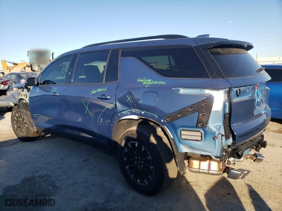 2024 Chevrolet Traverse AWD Z71 with VIN 1GNEVJKS3RJ229346, listed as a Copart auction lot 84790894 with 1,465 mi miles and Salvage Title. Bid and sale history available at carsss.com. Image 2.