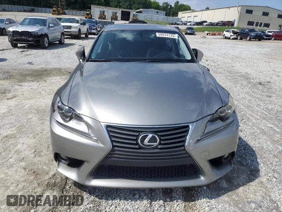 2014 Lexus IS 250 with VIN JTHBF1D24E5004845, listed as a Copart auction lot 59974135 with 190,251 mi miles and Salvage title. Bid and sale history available at DreamBid. Image 5.