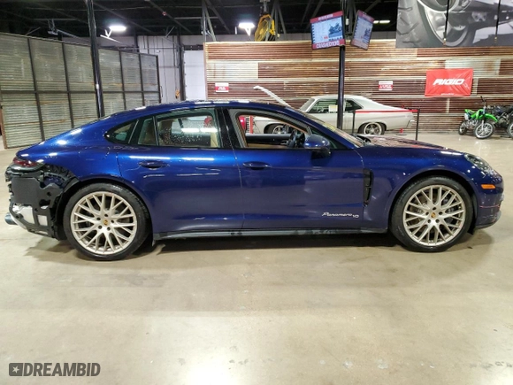 2020 Porsche Panamera 4 E-Hybrid with VIN WP0AE2A79LL132691, listed as a Copart auction lot 43825324 with 35,440 mi miles. Bid and sale history available at carsss.com. Image 1.