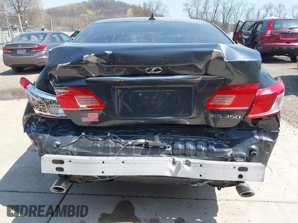 2011 Lexus ES with VIN JTHBK1EG7B2437997, listed as a IAAI auction lot 42062607 with 116,833 mi miles. Bid and sale history available at carsss.com. Image 6.