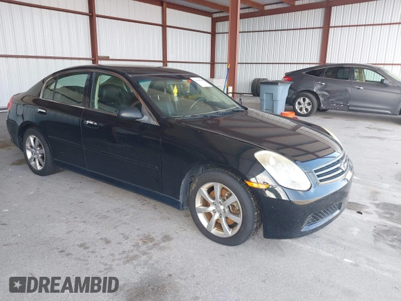2006 Infiniti G35 with VIN JNKCV51E16M511920, listed as a IAAI auction lot 42240288 with 122,138 mi miles and . Bid and sale history available at DreamBid. Image 1.