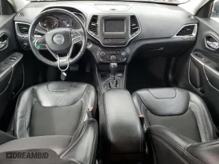 2019 Jeep Cherokee Latitude Plus with VIN 1C4PJLLB9KD318625, listed as a Copart auction lot 47056725 with 149,047 mi miles and Salvage Title. Bid and sale history available at carsss.com. Image 8.