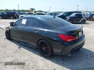 2015 Mercedes-Benz CLA 45 AMG with VIN WDDSJ5CB8FN214882, listed as a IAAI auction lot 42076375 with Not provided miles and . Bid and sale history available at DreamBid. Image 3.