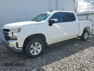 2021 Chevrolet Silverado 1500 LT with VIN 1GCUYDED1MZ406660, listed as a Copart auction lot 50092625 with 94,089 mi miles and Clean Title. Bid and sale history available at carsss.com. Image 1.