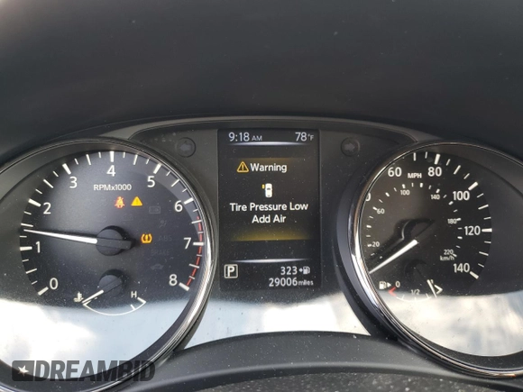 2017 Nissan Rogue SL with VIN JN1BJ1CR7HW116023, listed as a Copart auction lot 46780605 with 29,006 mi miles and Salvage Title. Bid and sale history available at DreamBid. Image 9.