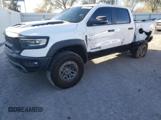 2024 Ram 1500 TRX with VIN 1C6SRFU94RN201708, listed as a Copart auction lot 50919195 with 6,715 mi miles and Salvage Title. Bid and sale history available at carsss.com. Image 1.