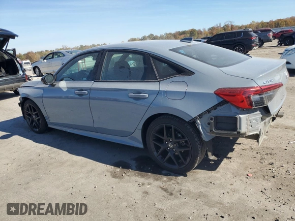 2022 Honda Civic Sedan Sport with VIN 2HGFE2F53NH553093, listed as a Copart auction lot 78613384 with 29,531 mi miles and Salvage Title. Bid and sale history available at carsss.com. Image 2.