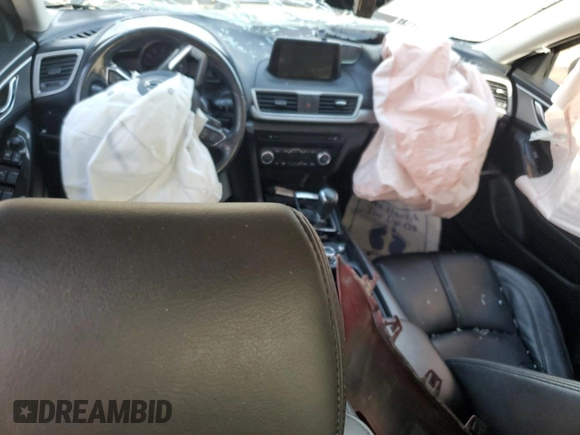 2017 Mazda 3 Touring with VIN JM1BN1V79H1105664, listed as a Copart auction lot 49449665 with Not Provided miles and Salvage Title. Bid and sale history available at DreamBid. Image 8.