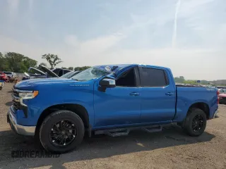 2023 Chevrolet Silverado 1500 LT z VIN 3GCUDDED8PG285576, wystawiony jako Copart lot #59766225 z przebiegiem 29 455 mil mil oraz Szkoda całkowita • Salvage title. Historia ofert i sprzedaży dostępna na DreamBid. Obrazek 1.