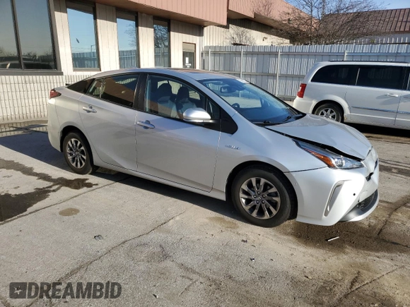 2022 Toyota Prius L Eco with VIN JTDKAMFU7N3170871, listed as a Copart auction lot 49446105 with 29,417 mi miles and Salvage Title. Bid and sale history available at carsss.com. Image 4.