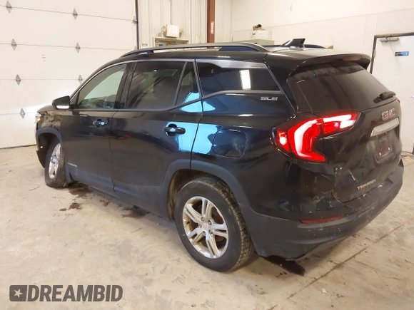 2018 GMC Terrain SLE with VIN 3GKALTEV9JL393426, listed as a IAAI auction lot 41510722 with 173,808 mi miles. Bid and sale history available at carsss.com. Image 3.