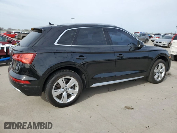 2018 Audi Q5 Premium Plus with VIN WA1BNAFY2J2139995, listed as a Copart auction lot 47162825 with 74,569 mi miles and Salvage Title. Bid and sale history available at carsss.com. Image 3.